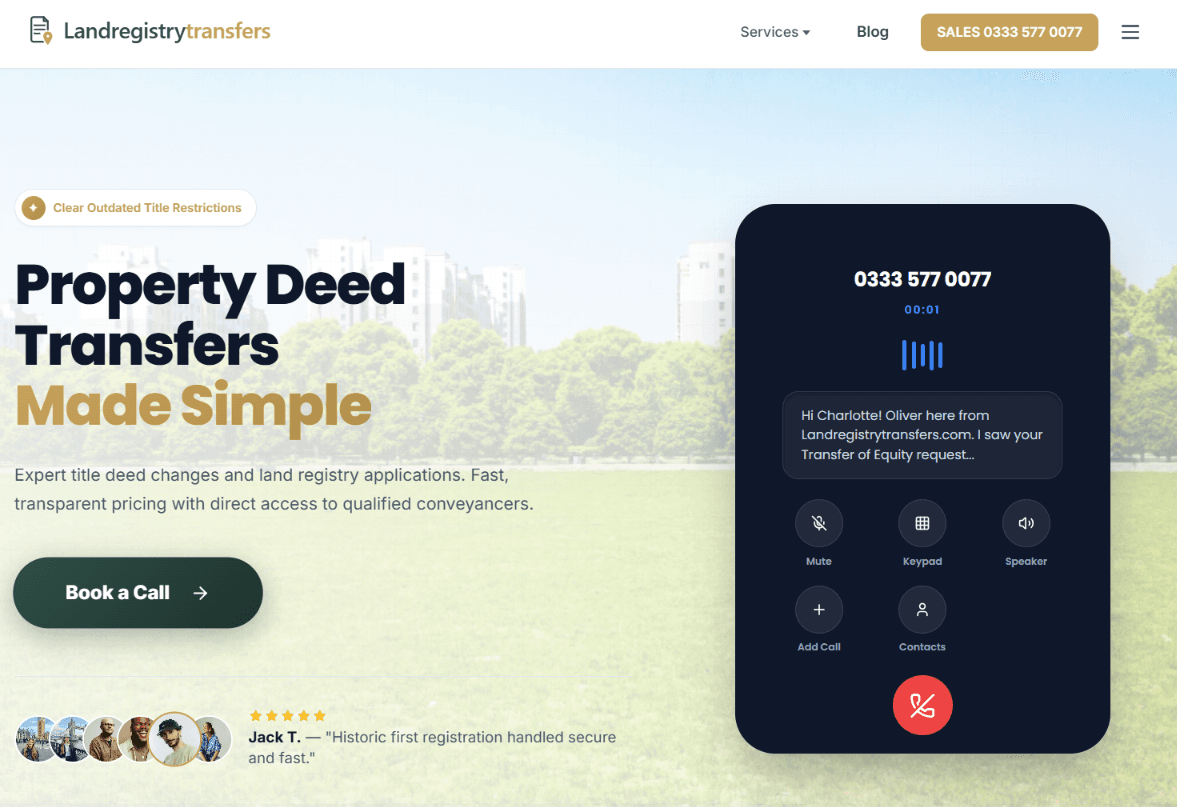 Land Registry Transfers